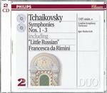 Sinfonie n.1, n.2, n.3 - Francesca da Rimini - CD Audio di Pyotr Ilyich Tchaikovsky,Igor Markevitch,London Symphony Orchestra