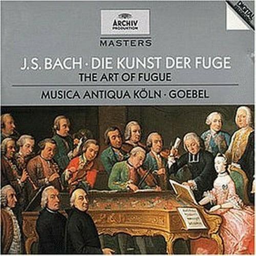 L'arte della fuga (Die Kunst der Fugue) - CD Audio di Johann Sebastian Bach,Reinhard Goebel,Musica Antiqua Köln