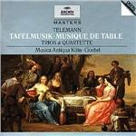 Tafelmusik - CD Audio di Georg Philipp Telemann,Reinhard Goebel,Musica Antiqua Köln