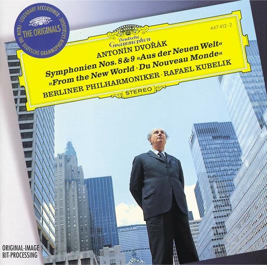 Sinfonie n.8, n.9 - CD Audio di Antonin Dvorak,Rafael Kubelik,Berliner Philharmoniker