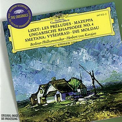 Les Préludes / La Moldava (Die Moldau) - CD Audio di Franz Liszt,Bedrich Smetana,Herbert Von Karajan,Berliner Philharmoniker