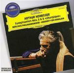 Sinfonie n.2, n.3 / Concerto in Re - CD Audio di Igor Stravinsky,Arthur Honegger,Herbert Von Karajan,Berliner Philharmoniker