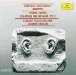 Gruppen / Grabstein fur Stephan - Stele - CD Audio di Karlheinz Stockhausen,György Kurtag,Claudio Abbado,Berliner Philharmoniker