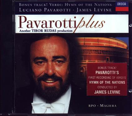 Pavarotti Plus - CD Audio di Luciano Pavarotti