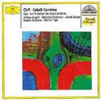Catulli Carmina / La tentazione di Sant'Antonio - CD Audio di Carl Orff,Werner Egk