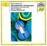 Concerto per pianoforte - Concerto per violoncello - CD Audio di Robert Schumann,Mstislav Rostropovich,Martha Argerich,Leningrad Philharmonic Orchestra,National Philharmonic Orchestra,Gennadi Rozhdestvensky