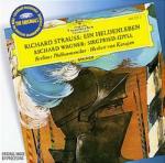 Vita d'eroe (Ein Heldenleben) / Idillio di Sigfrido (Siegfried-Idyll) - CD Audio di Richard Strauss,Richard Wagner,Herbert Von Karajan,Berliner Philharmoniker