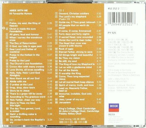 Abide with Me. 50 Favourite Hymns - CD Audio - 2