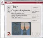Sinfonie complete - CD Audio di Edward Elgar,André Previn,London Symphony Orchestra,Royal Philharmonic Orchestra