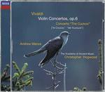 Concerti per violino op.6 - Concerto RV335 - CD Audio di Antonio Vivaldi,Christopher Hogwood,Academy of Ancient Music