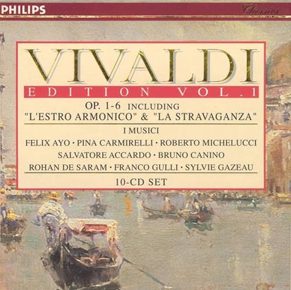 Vivaldi Edition Vol. 1. Op. 1-6 - CD Audio di Antonio Vivaldi,Musici