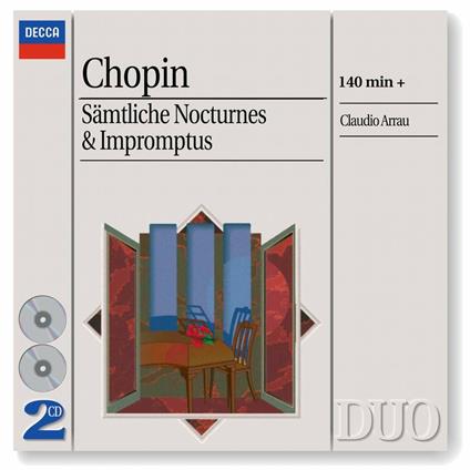 Notturni - Improvvisi - CD Audio di Frederic Chopin,Claudio Arrau