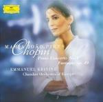 Concerto per pianoforte n.1 - CD Audio di Frederic Chopin,Maria Joao Pires,Chamber Orchestra of Europe,Emmanuel Krivine