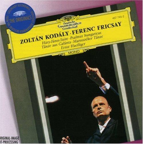 Hary Janos - Psalmus Hungaricus - CD Audio di Zoltan Kodaly,Ferenc Fricsay,Radio Symphony Orchestra Berlino,Ernst Haefliger