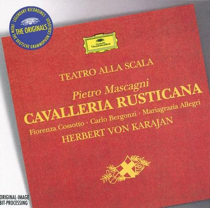 Cavalleria rusticana - CD Audio di Pietro Mascagni,Herbert Von Karajan,Carlo Bergonzi,Fiorenza Cossotto,Orchestra del Teatro alla Scala di Milano