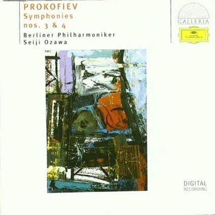 Sinfonie n.3, n.4 - CD Audio di Sergei Prokofiev