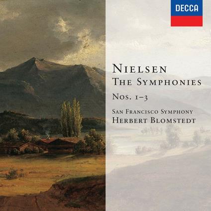 Sinfonie n.1, n.2, n.3 - CD Audio di Carl August Nielsen,Herbert Blomstedt,San Francisco Symphony Orchestra
