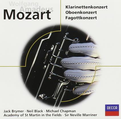 Clarinet, Bassoon & Oboe - CD Audio di Wolfgang Amadeus Mozart