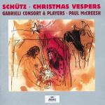 Vespri natalizi - CD Audio di Heinrich Schütz,Paul McCreesh,Gabrieli Consort & Players