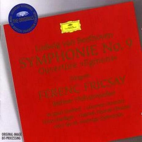 Sinfonia n.9 - Ouverture Egmont - CD Audio di Ludwig van Beethoven,Ferenc Fricsay,Berliner Philharmoniker
