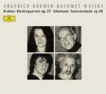 Quartetto in Sol minore op.25 / Fantasiestücke op.88 - CD Audio di Johannes Brahms,Robert Schumann,Martha Argerich,Yuri Bashmet,Gidon Kremer,Mischa Maisky
