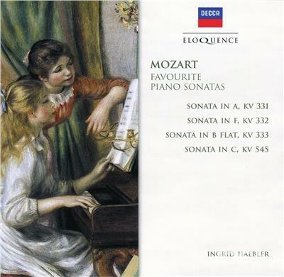 Favourite Piano Sonatas - CD Audio di Wolfgang Amadeus Mozart