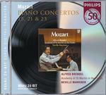 Concerti per pianoforte n.15, n.21, n.23 - CD Audio di Wolfgang Amadeus Mozart,Alfred Brendel,Neville Marriner,Academy of St. Martin in the Fields