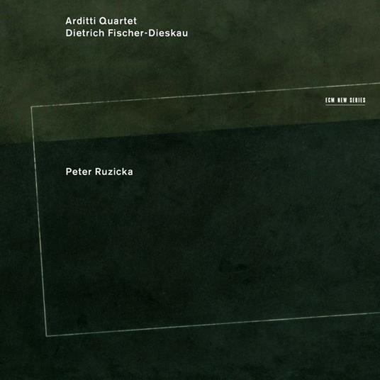 Peter Ruzicka - CD Audio di Dietrich Fischer-Dieskau,Peter Ruzicka,Arditti Quartet