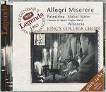 Miserere / Stabat Mater - CD Audio di King's College Choir,Giovanni Pierluigi da Palestrina,Gregorio Allegri
