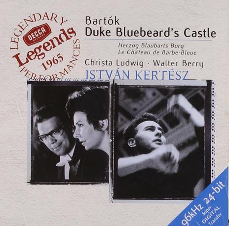 Il castello di Barbablu - CD Audio di Christa Ludwig,Walter Berry,Bela Bartok,Istvan Kertesz,London Symphony Orchestra