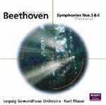 Sinfonie n.5, n.6 - CD Audio di Ludwig van Beethoven,Kurt Masur,Gewandhaus Orchester Lipsia