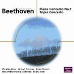 Concerto per pianoforte n.1 - Triplo concerto - CD Audio di Ludwig van Beethoven,Claudio Arrau,Eliahu Inbal,New Philharmonia Orchestra
