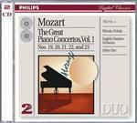 Concerti per pianoforte vol.1: n.19, n.20, n.21, n.22, n.23 - CD Audio di Wolfgang Amadeus Mozart,English Chamber Orchestra,Mitsuko Uchida,Jeffrey Tate