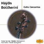 Concerti per violoncello - CD Audio di Luigi Boccherini,Franz Joseph Haydn,Mstislav Rostropovich,Pierre Fournier,Rudolf Baumgartner,Festival Strings Lucerna
