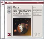 Sinfonie n.35, n.38, n.39, n.40, n.41 - CD Audio di Wolfgang Amadeus Mozart,Sir Colin Davis,Staatskapelle Dresda