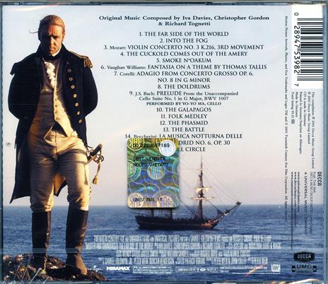 Master and Commander (Colonna sonora) - CD Audio - 2