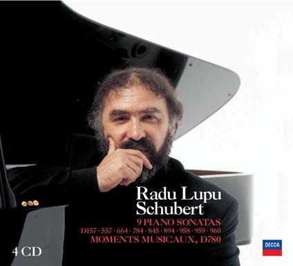 Sonate per pianoforte complete - Momenti musicali - CD Audio di Franz Schubert,Radu Lupu