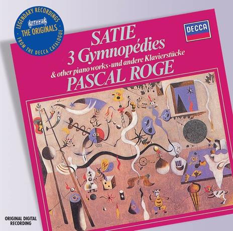 3 Gymnopédies - CD Audio di Erik Satie,Pascal Rogé