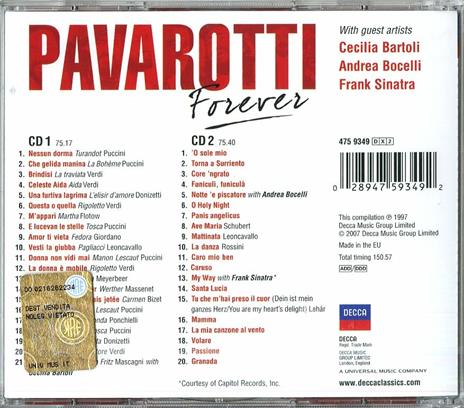 Pavarotti Forever - CD Audio di Luciano Pavarotti - 2