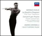 Le quattro stagioni - 4 Concerti per flauto - CD Audio di Antonio Vivaldi,Andrea Griminelli,Solisti Filarmonici Italiani