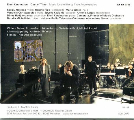 Dust of Time (Colonna sonora) - CD Audio di Eleni Karaindrou,Helleinc Radio Television Orchestra,Alexandros Myrat - 2