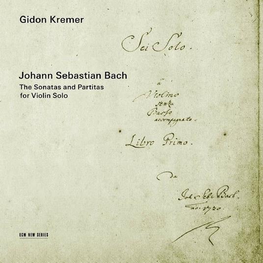 Sonate e Partite per violino - CD Audio di Johann Sebastian Bach,Gidon Kremer