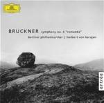 Sinfonia n.4 - CD Audio di Anton Bruckner,Herbert Von Karajan,Berliner Philharmoniker