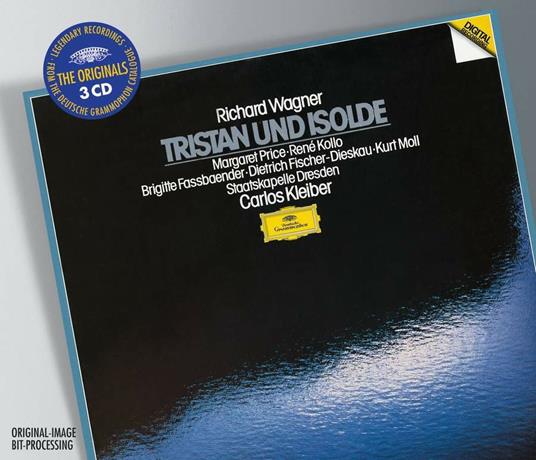 Tristano e Isotta (Tristan und Isolde) - CD Audio di Richard Wagner,Brigitte Fassbaender,René Kollo,Dietrich Fischer-Dieskau,Margaret Price,Kurt Moll,Carlos Kleiber,Staatskapelle Dresda