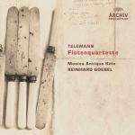 Quartetti con flauto - CD Audio di Georg Philipp Telemann,Reinhard Goebel,Musica Antiqua Köln