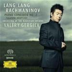 Concerto per pianoforte n.2 - Rapsodia su un tema di Paganini - SuperAudio CD di Sergei Rachmaninov,Lang Lang,Valery Gergiev