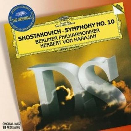 Sinfonia n.10 - CD Audio di Dmitri Shostakovich,Herbert Von Karajan,Berliner Philharmoniker