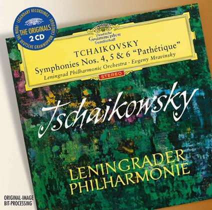 Sinfonie n.4, n.5, n.6 - CD Audio di Pyotr Ilyich Tchaikovsky,Evgeny Mravinsky,Leningrad Philharmonic Orchestra