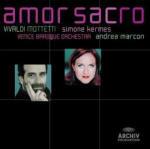 Amor Sacro. Mottetti - CD Audio di Antonio Vivaldi,Venice Baroque Orchestra,Andrea Marcon,Simone Kermes,Roberta Invernizzi