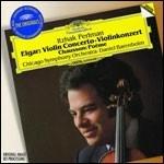 Concerto per violino / Poème - CD Audio di Edward Elgar,Ernest Chausson,Itzhak Perlman,Chicago Symphony Orchestra,Daniel Barenboim